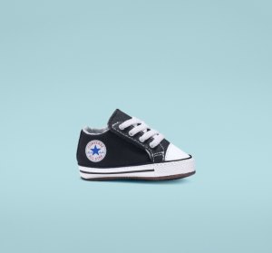 Black / Beige White / White Kids' Converse Chuck Taylor All Star Cribster Easy-On Canvas Shoes | LFS-674032