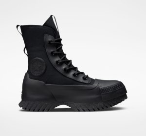 Black / Black / Black Women's Converse Chuck Taylor All Star Lugged 2.0 Counter Climate High Tops | XED-285413