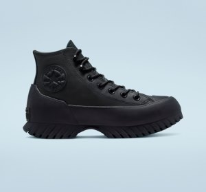 Black / Black Women's Converse Chuck Taylor All Star Lugged Winter 2.0 Boots | TMW-102695