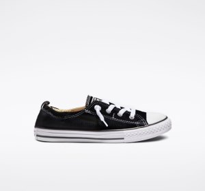 Black Kids' Converse Chuck Taylor All Star Shoreline Canvas Shoes | HJG-765190