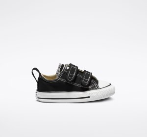 Black Kids' Converse Chuck Taylor All Star Easy-On Canvas Shoes | SWG-149637