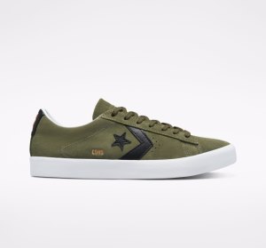 Black / White Men's Converse CONS PL Vulc Pro Skate Shoes | FPM-951340