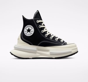 Black / White Women's Converse Run Star Legacy CX High Tops | SBE-301296