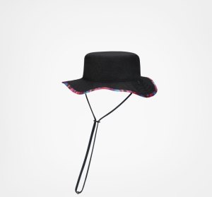 Black Women's Converse Adjustable Boonie Hats | OGK-935671