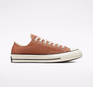 Black Women's Converse Chuck 70 Canvas Low Tops | IJF-689357