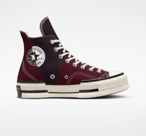 Black Women's Converse Chuck 70 Plus Counter Climate High Tops | XKU-813420
