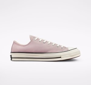 Grey Purple / Black Women's Converse Chuck 70 Canvas Shoes | DBT-589471
