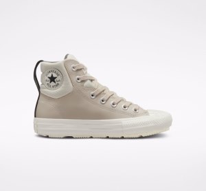Light Beige / Grey Kids' Converse Chuck Taylor All Star Berkshire Counter Climate Boots | MWZ-960318