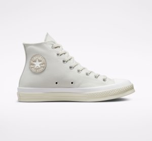 Light Beige Men's Converse Chuck 70 Desert Tone Canvas Shoes | EQA-213679