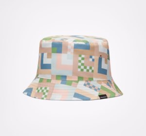 Multicolor / Indigo Men's Converse Reversible Hats | XKF-903164