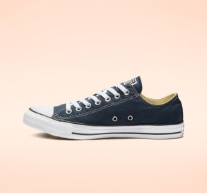 Navy Women's Converse Chuck Taylor All Star Classic Canvas Shoes | GXD-432597