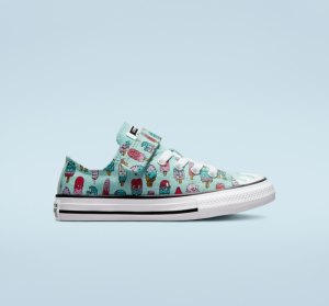 Pink Kids' Converse Chuck Taylor All Star Easy-On Sweet Scoops Canvas Shoes | GJP-175382