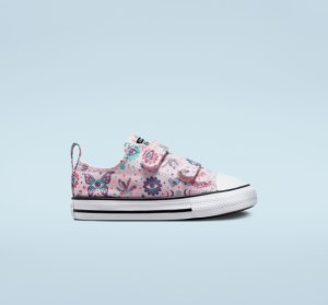 Pink / Purple Kids' Converse Chuck Taylor All Star Easy-On Mystic Gems Canvas Shoes | KAL-267501
