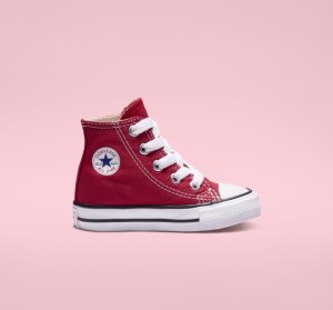 Red Kids' Converse Chuck Taylor All Star Classic Canvas Shoes | OTM-635129