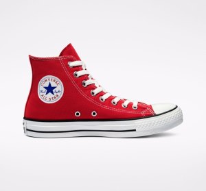 Red Women's Converse Chuck Taylor All Star Classic Canvas Shoes | LSM-452319