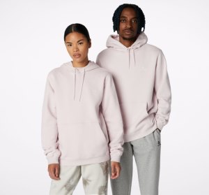 Rose Women's Converse Go-To Embroidered Star Chevron Standard Fit Fleece Hoodie | NXQ-346710