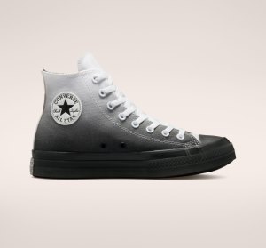 White / Black / White Men's Converse Chuck Taylor All Star CX Gradient Canvas Shoes | NET-597064