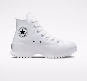 White / Black Women's Converse Chuck Taylor All Star Lugged 2.0 Boots | CWZ-916345