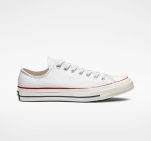 White / Dark Red Men's Converse Chuck 70 Vintage Basketball | VPQ-723894