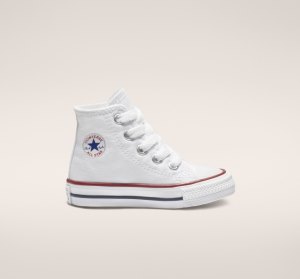 White Kids' Converse Chuck Taylor All Star Classic Canvas Shoes | HPA-805971