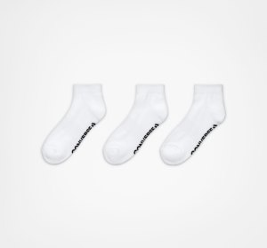 White Women's Converse 3-Pack Made For Chuck High Socks | LDF-831542