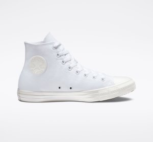 White Women's Converse Chuck Taylor All Star Classic Canvas Shoes | IQR-168254